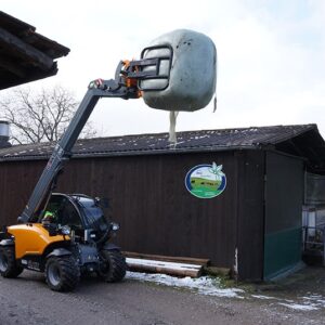 Balenklemmen, ronde balen