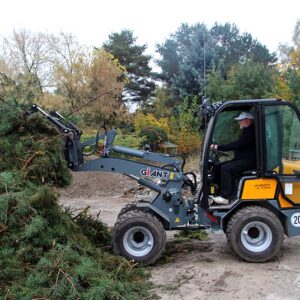 Puinbakken met bovenklem
